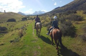 A private Horse trek with Wyuna Stables in Glenorchy